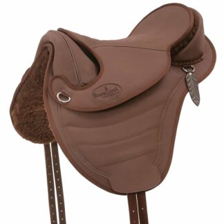 artificial leather saddle