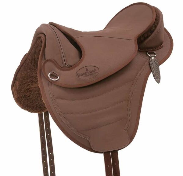 artificial leather saddle