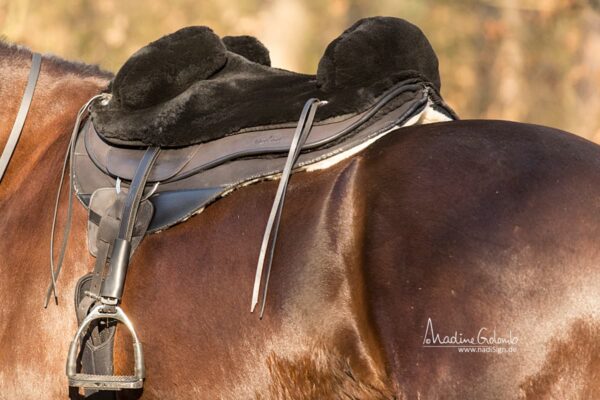 fur saddle