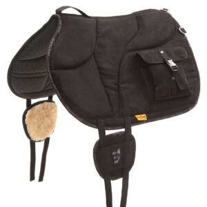 riding pad with bags