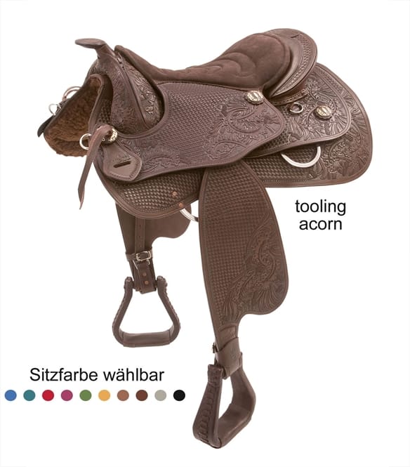 custom western saddle