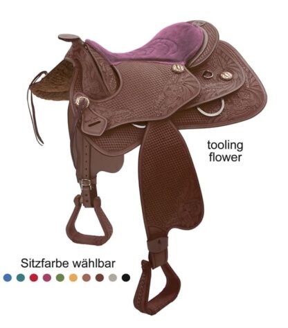 custom western saddle