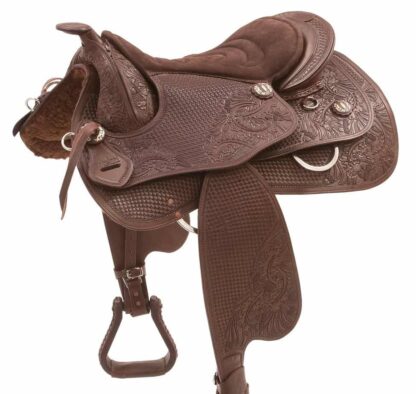 custom western saddle