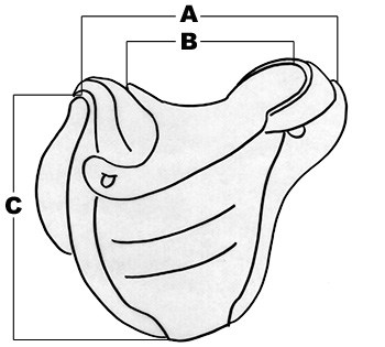 Saddle Flap Size Chart