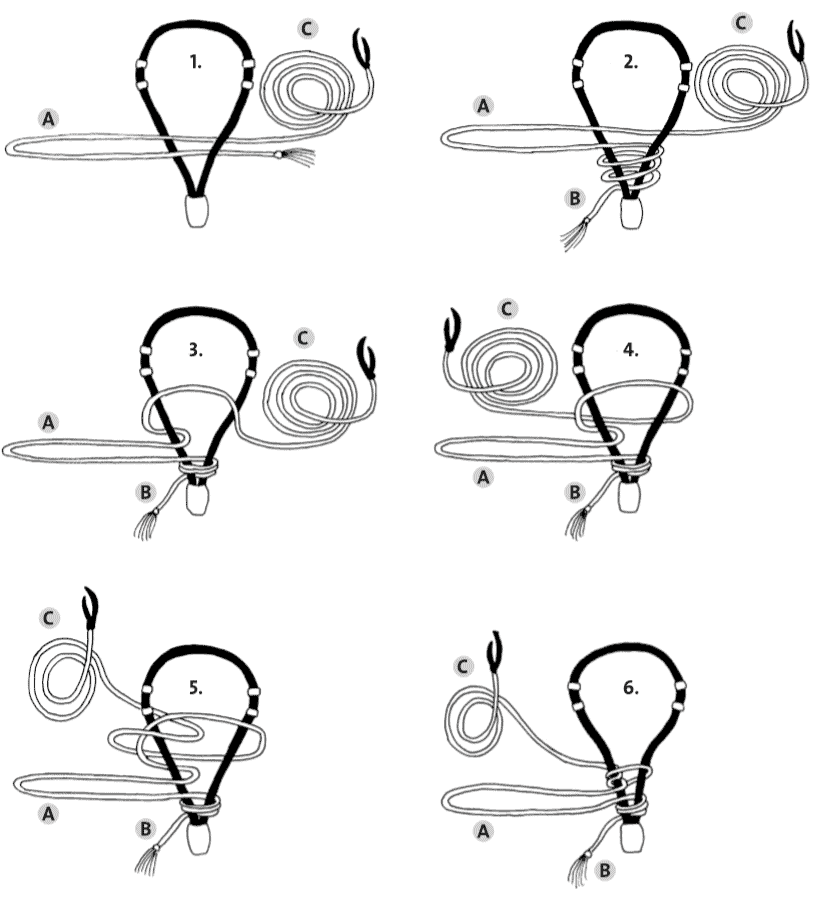 How to Tie Mecate Reins to a Bosal?  Barefoot Treeless Saddles and Other  Riding Gear